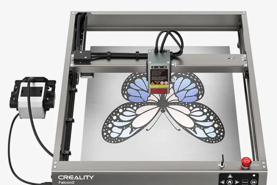 Creality 3D Falcon 2 Laser Engraver 22W Laser Power with 400x415mm